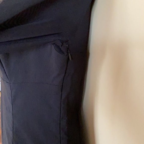 Guess Black 3/4 Sheer Sleeve Dress - Size 6 - Picture 6 of 14